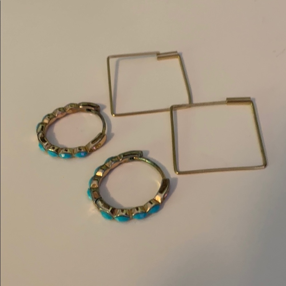 2 pairs of fun summer earrings!